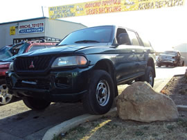 2000 MITSUBISHI MONTERO SPORT ,3.0L AUTO, 4DR 2WD, COLOR GREEN, STK 143685